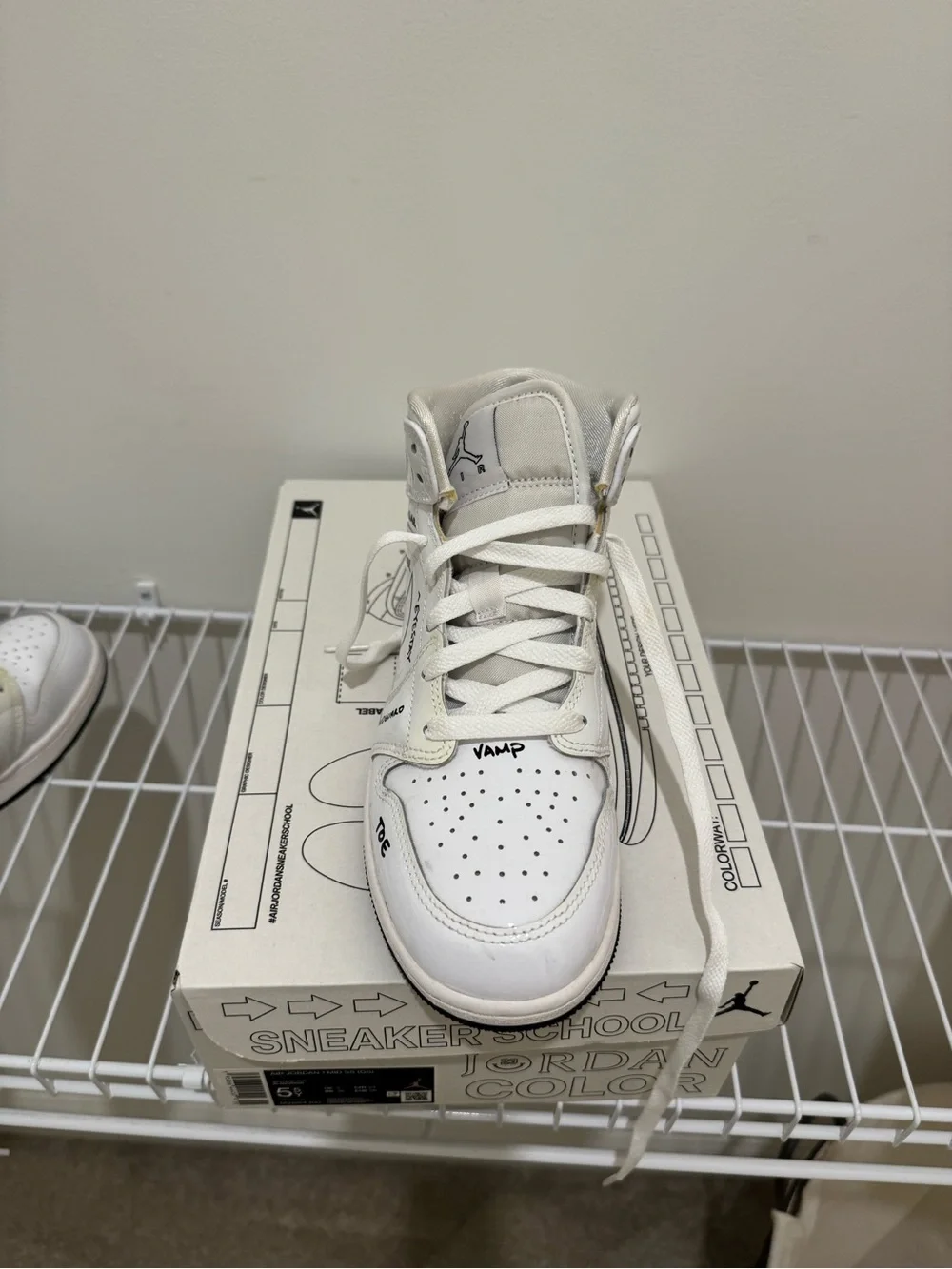 Jordan 1 Mid Schematic - Picture 6 of 8